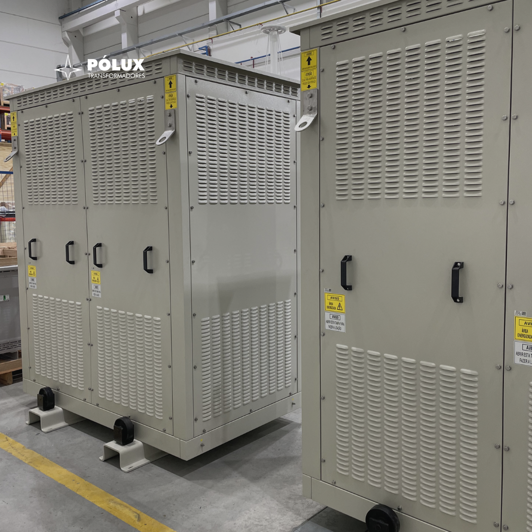 Transformador a seco para projetos de geração de energia solar industrial
